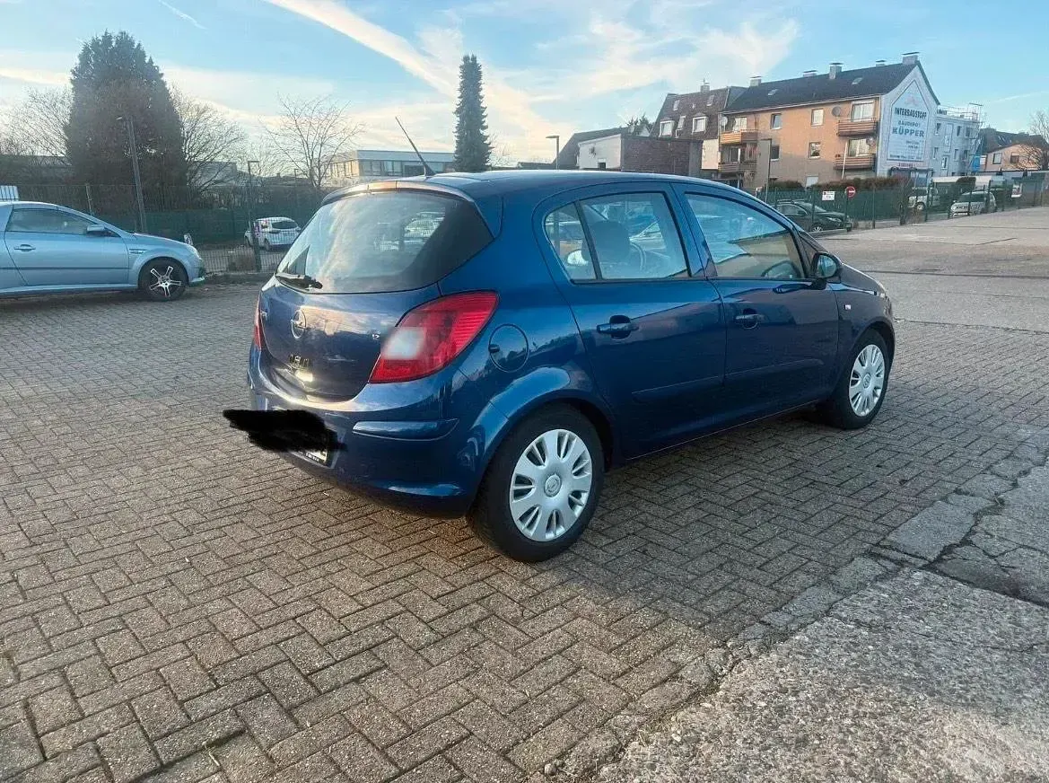 Gebraucht Opel Corsa 80 PS (58 kW) 2007 Blau Kleinwagen