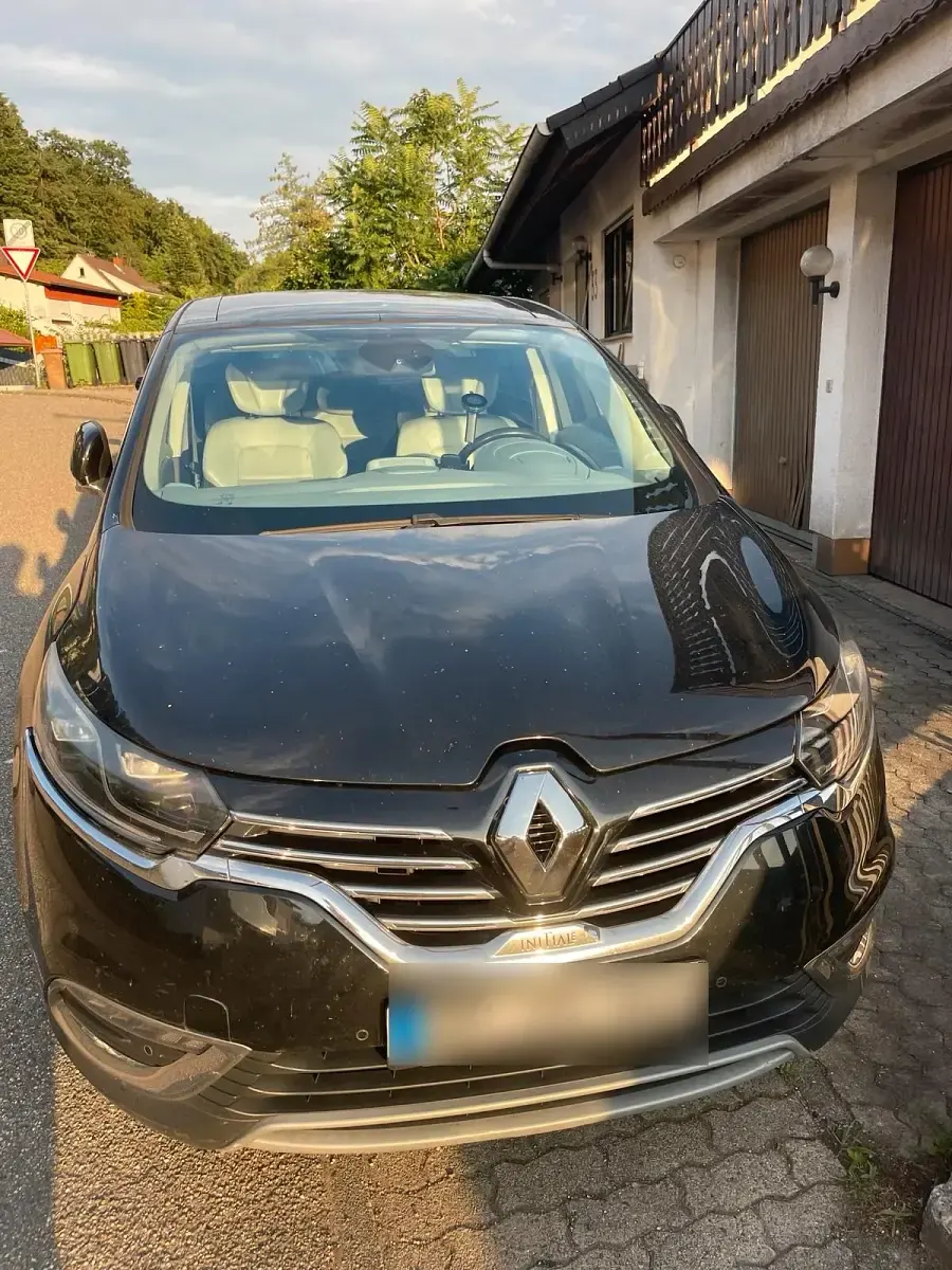 Gebraucht Renault Espace Initiale Paris 163 PS (119 kW) 2015 Schwarz Van / Kleinbus