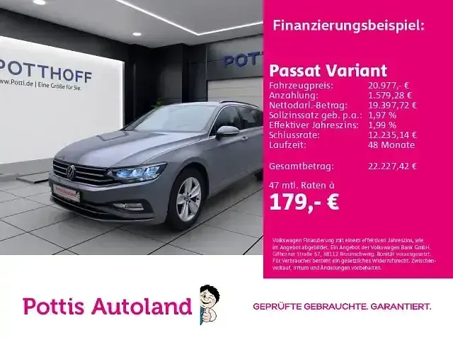 Gebraucht VW Passat Business 200 PS (147 kW) 2023 Kombi