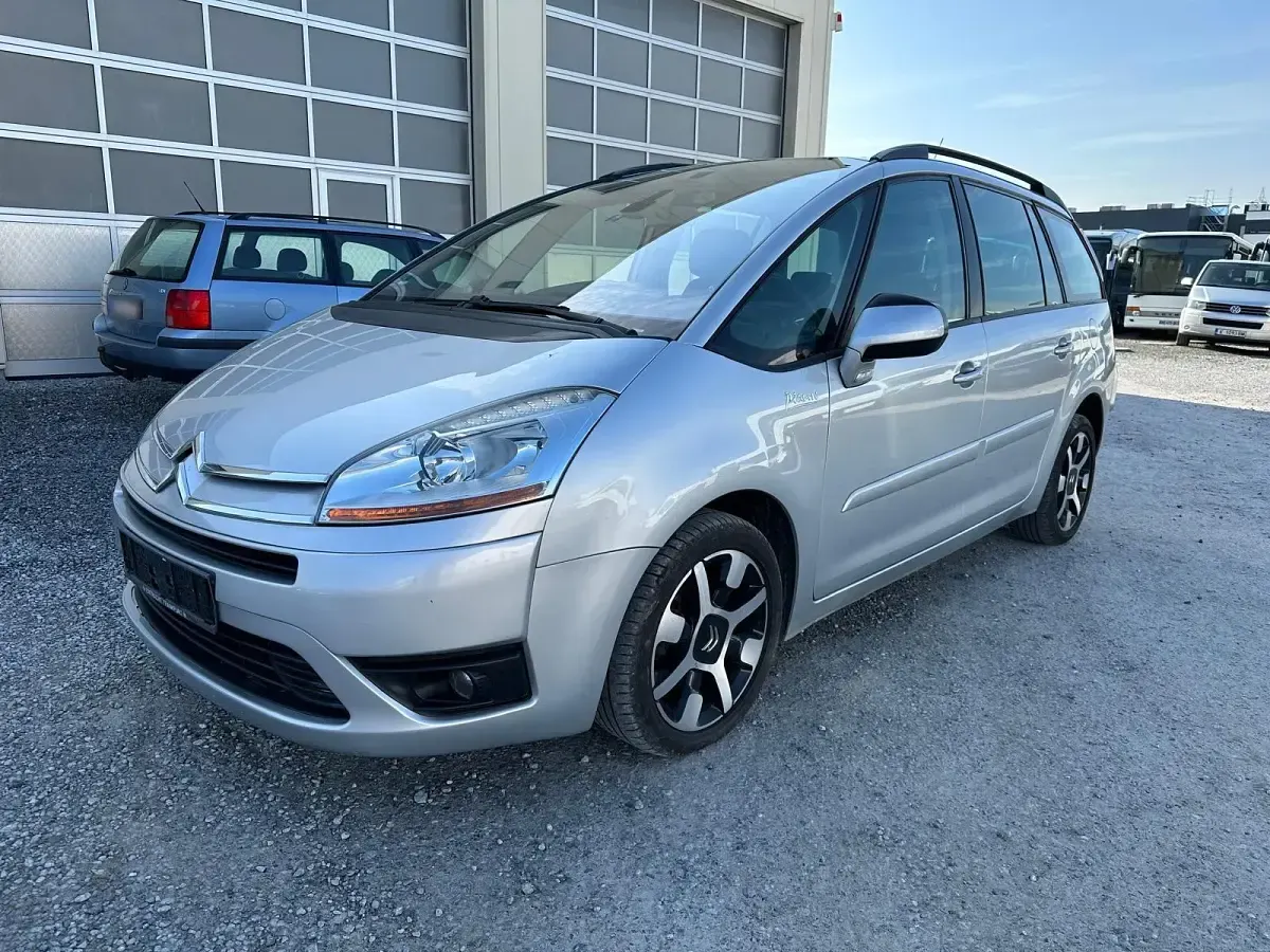 Gebraucht Citroën Grand C4 Picasso 115 PS (84 kW) 2008 Silber Van / Kleinbus