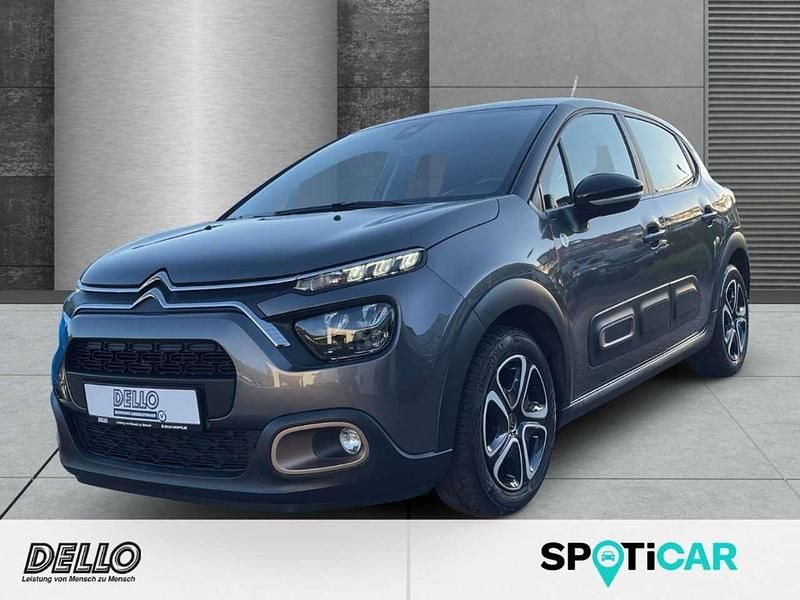 Lackierung platiniumgrau/meta Gebraucht 2023 Citroën C3 PureTech Kleinwagen | 13.990 € (Etwas zu teuer) - Bild 1/4