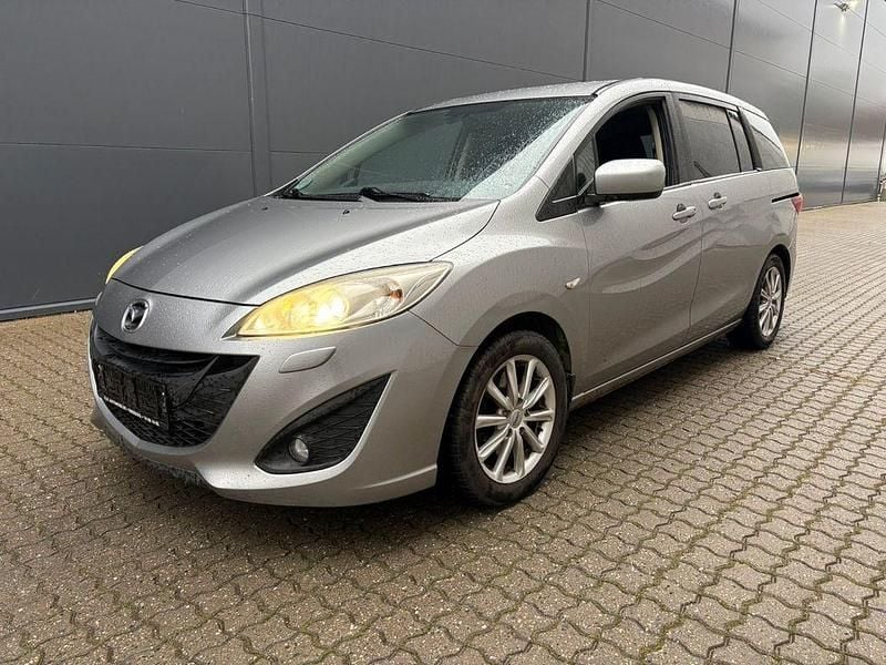 Silber Gebraucht 2012 Mazda 5 Exclusive Van / Kleinbus | 4.300 € (Guter Preis) - Bild 1/4