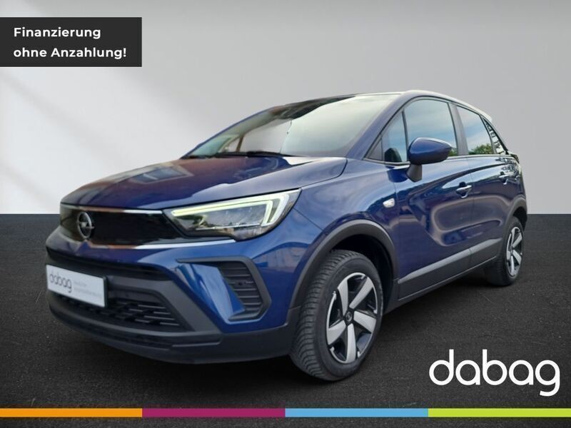 Blau Gebraucht 2021 Opel Crossland SUV | 15.900 € (Fairer Preis) - Bild 1/4