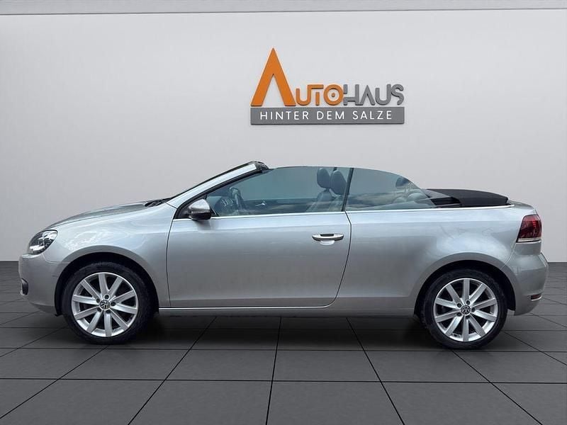 Second-hand VW Golf 160 CP (117 kW) 2011 Argintiu Cabrio