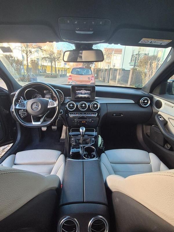 Gebraucht Mercedes C200 AMG line 184 PS (135 kW) 2016 Schwarz Limousine
