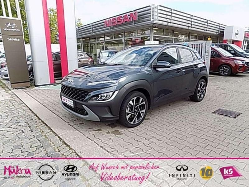 Grau Gebraucht 2021 Hyundai Kona Edition+ SUV | 20.860 € (Fairer Preis) - Bild 1/4