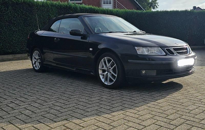 Schwarz Gebraucht 2006 Saab 9-3 Cabriolet Vector Cabrio | 3.000 € (Superpreis) - Bild 1/4