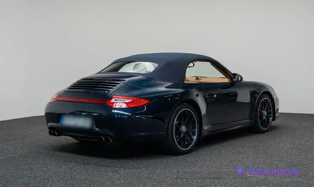 Gebraucht Porsche 911 Carrera GTS 408 PS (300 kW) 2012 Blau Cabrio
