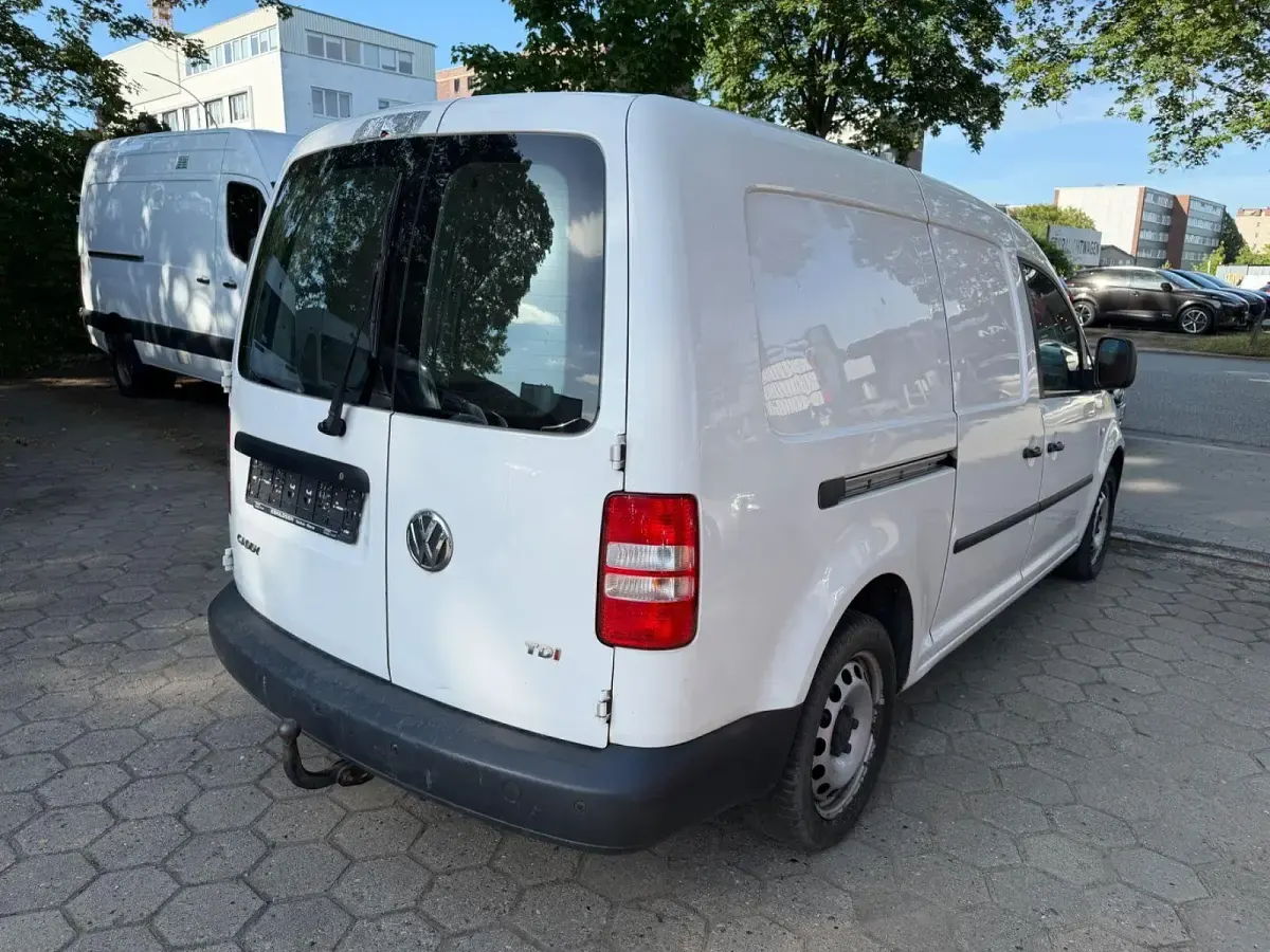 Gebraucht VW Caddy 102 PS (75 kW) 2015 Weiß Van / Kleinbus