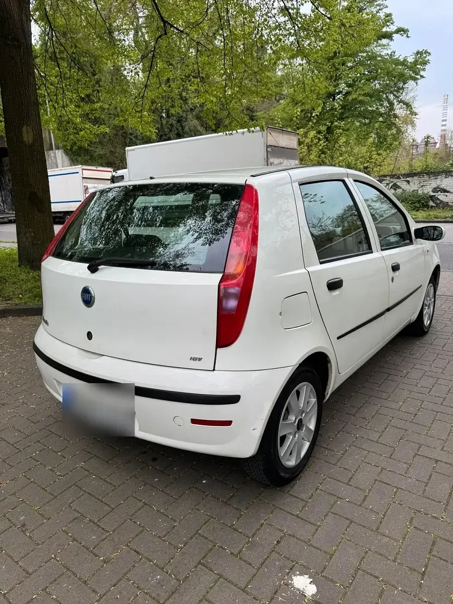 Gebraucht Fiat Punto 101 PS (74 kW) 2003 Weiß Kleinwagen