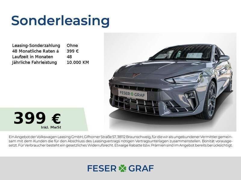 Grau Neu 2025 Cupra Leon VZ Limousine | 43.180 € (Guter Preis) - Bild 1/1