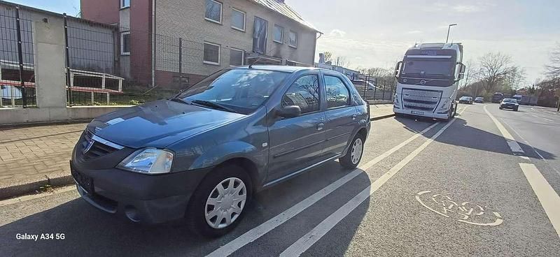 Gebraucht Dacia Logan Ambiance 75 PS (55 kW) 2007 Blau "mineral" Limousine