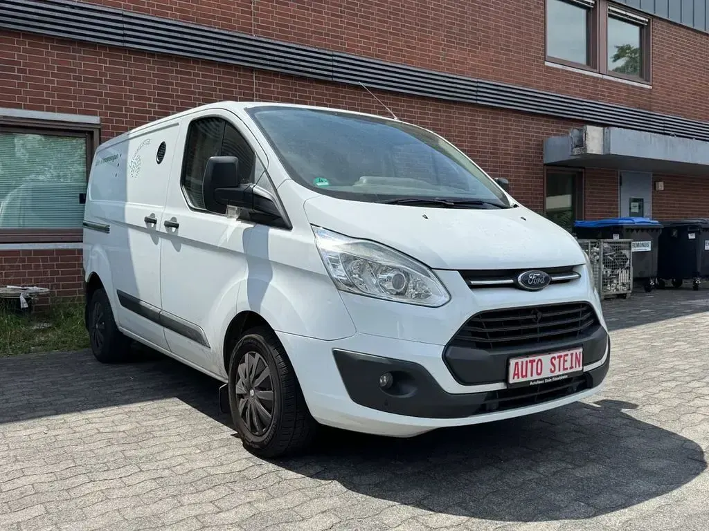 Gebraucht Ford Transit Custom Trend 125 PS (91 kW) 2014 Weiß Van / Kleinbus