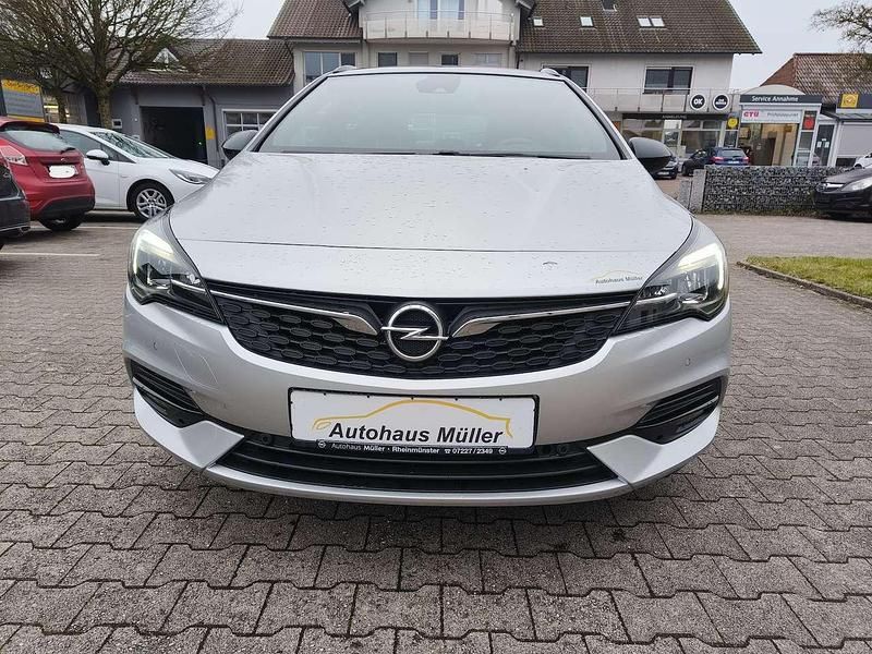 Gebraucht Opel Astra GS Line 145 PS (106 kW) 2021 Argonsilber/sovereign/switchbl Kombi