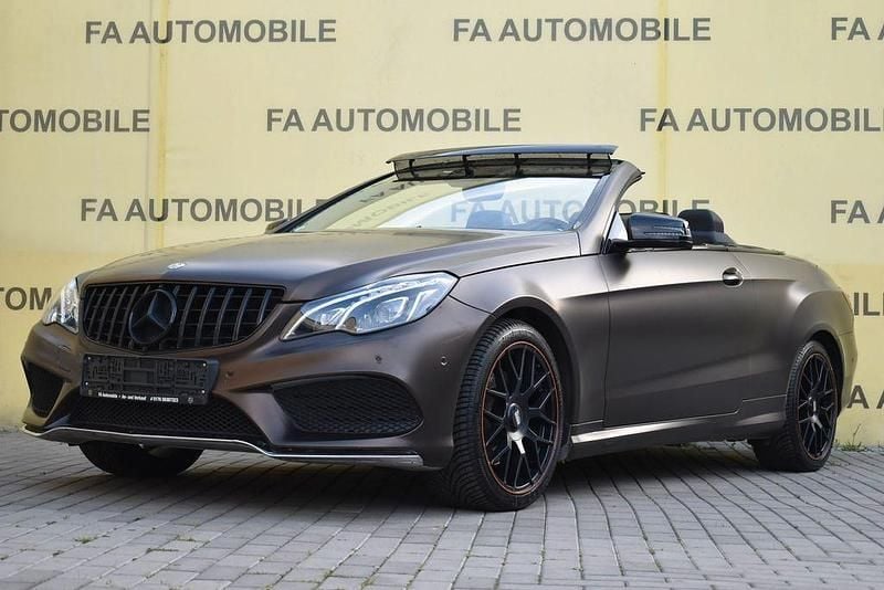 Braun Gebraucht 2012 Mercedes E200 AMG Cabrio | 15.700 € (Fairer Preis) - Bild 1/4