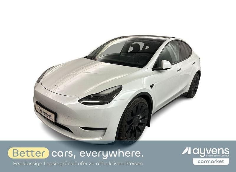 Gebraucht Tesla Model Y Performance 392 kW (534 PS) 2022 Weiß SUV