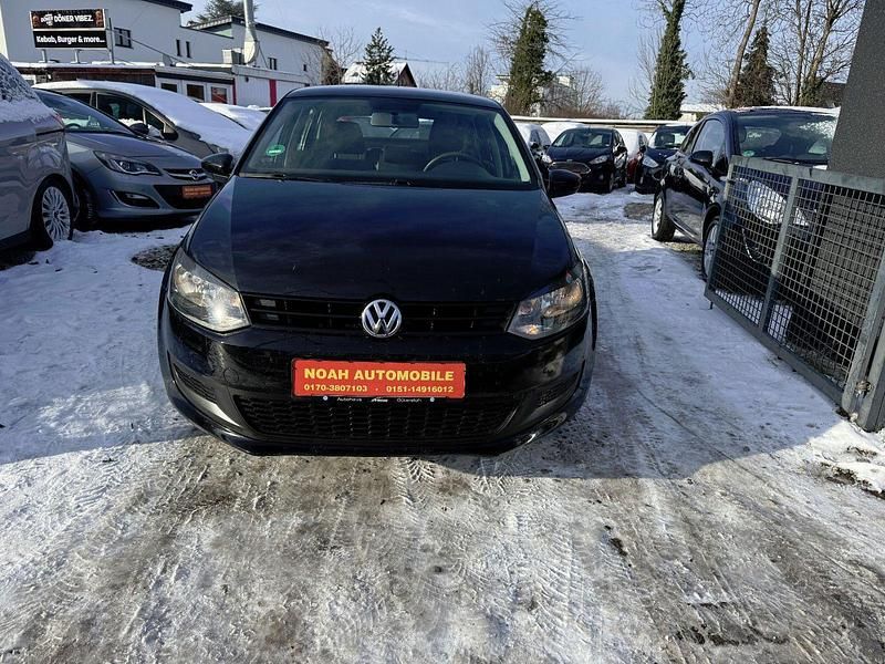 Gebraucht VW Polo Trendline 60 PS (44 kW) 2010 Schwarz Kleinwagen