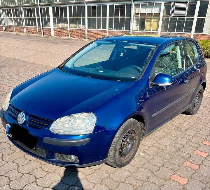 Gebraucht VW Golf V 2005 Blau Kleinwagen