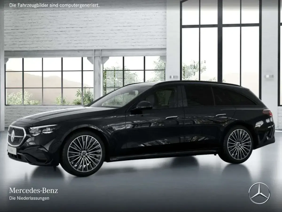 Gebraucht Mercedes E220 Sport 197 PS (144 kW) 2026 Unilack schwarz uni Kombi