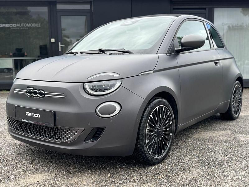 Grau Gebraucht 2021 Fiat 500e Icon Cabrio | 15.990 € (Superpreis) - Bild 1/4