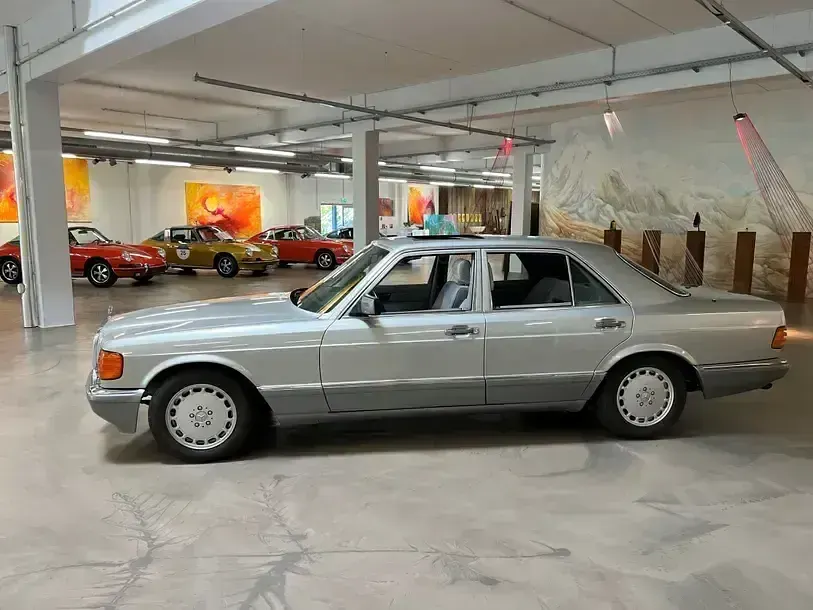 Gebraucht Mercedes 420 SE 160 PS (117 kW) 1986 Silber Limousine