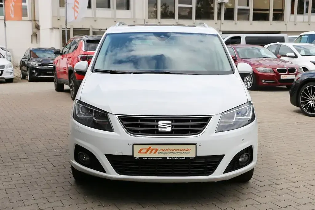 Gebraucht Seat Alhambra 184 PS (135 kW) 2015 Weiß Van / Kleinbus