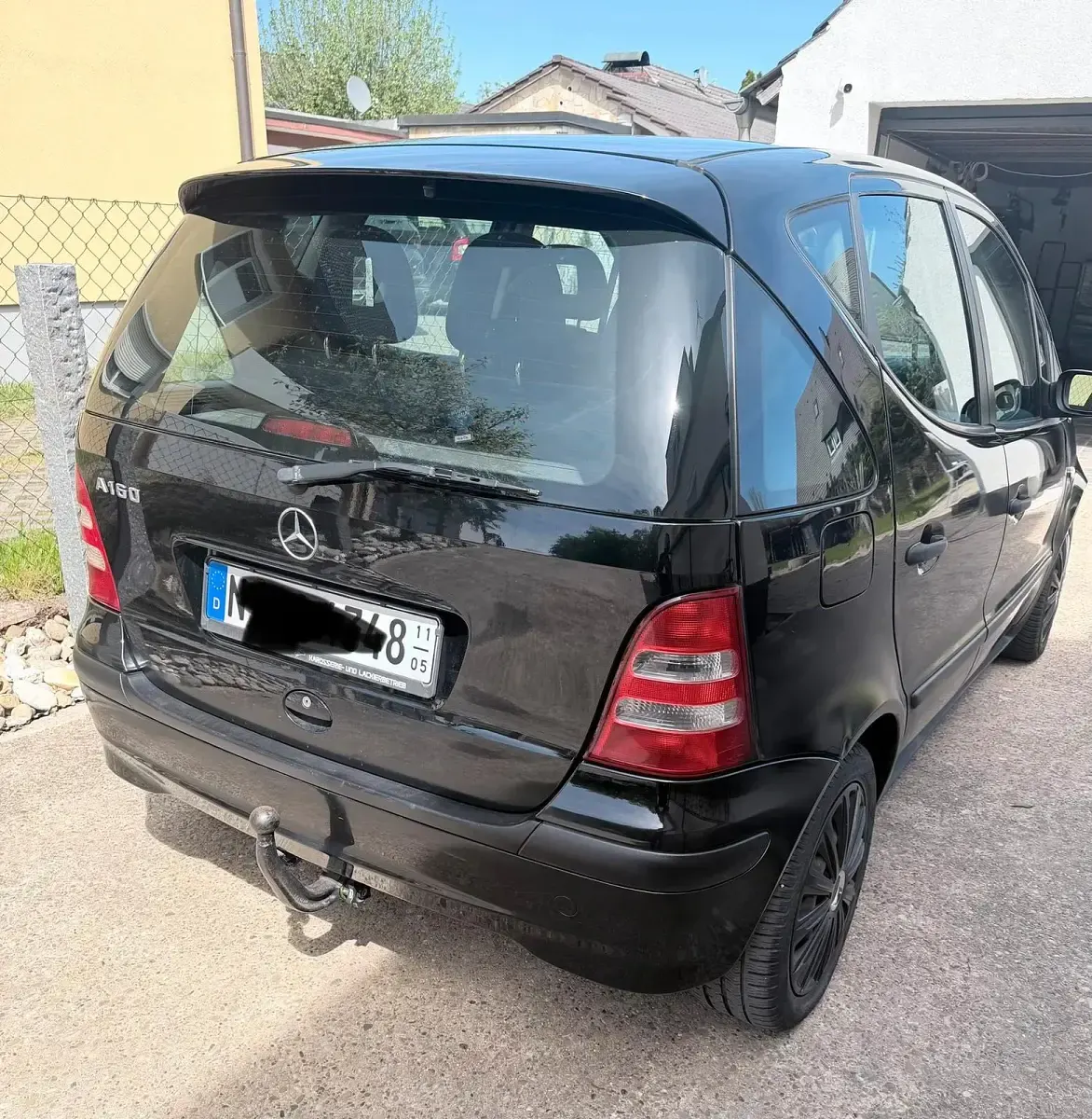 Gebraucht Mercedes A160 2002 Schwarz Limousine