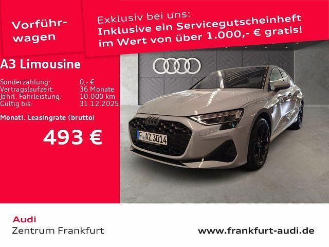 Pfeilgrau perleffekt Gebraucht 2025 Audi A3 Advanced Plus Limousine | 41.420 € - Bild 1/3