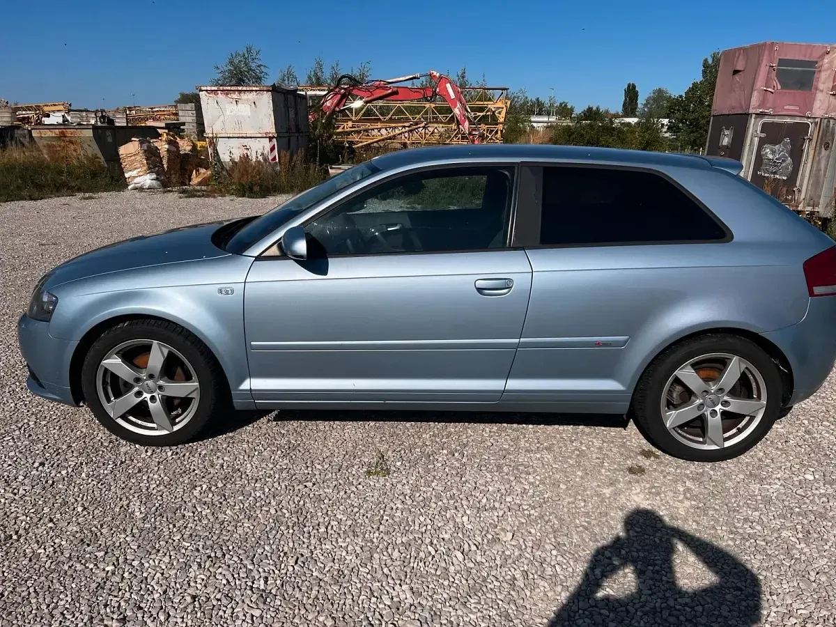 Gebraucht Audi A3 S-Line 125 PS (91 kW) 2008 Blau Kleinwagen