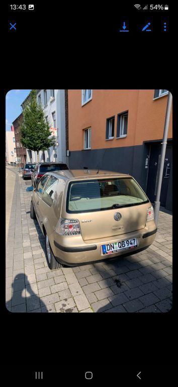 Gold Gebraucht 1999 VW Golf Cabriolet Trendline Cabrio | 1.000 € (Superpreis) - Bild 1/4