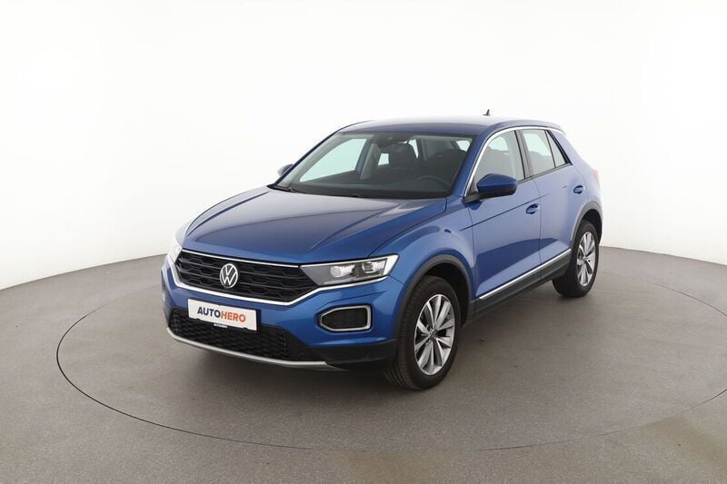 Blau Gebraucht 2020 VW T-Roc Style SUV | 24.590 € (Fairer Preis) - Bild 1/4