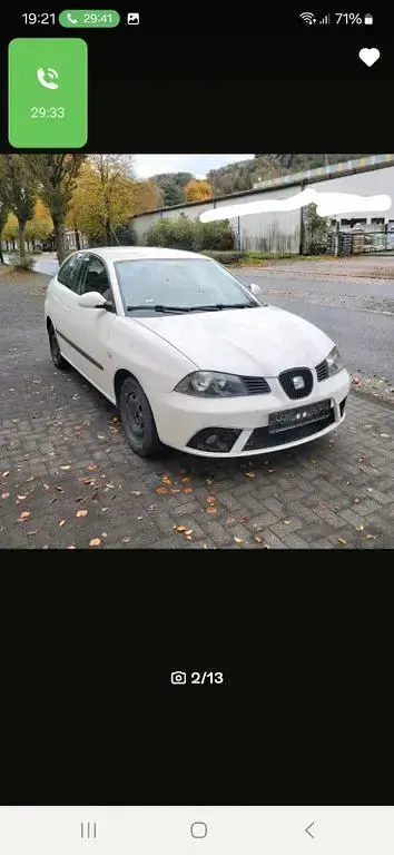 Gebraucht Seat Ibiza 86 PS (63 kW) 2008 Weiß Limousine
