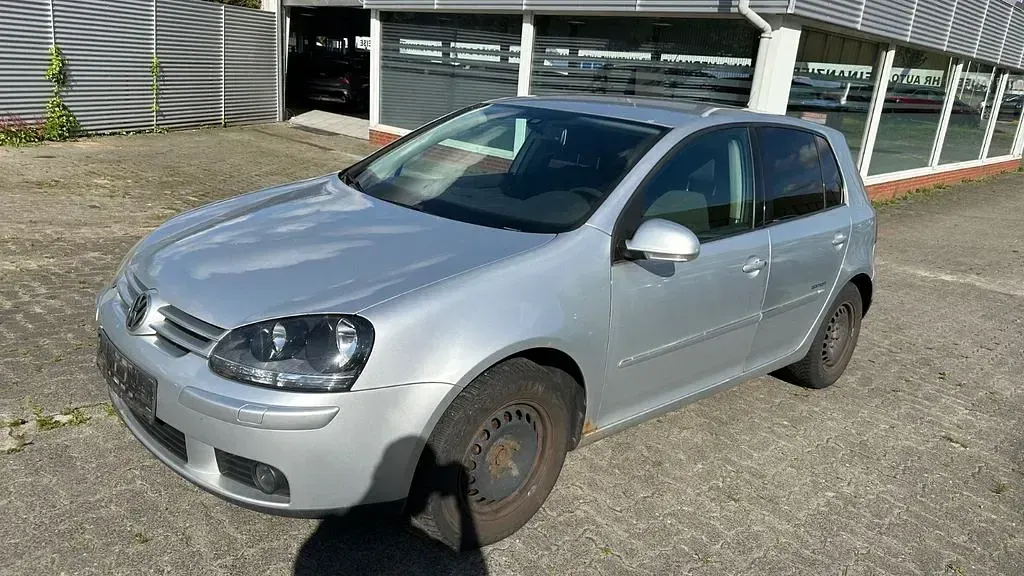 Gebraucht VW Golf VI Edition 80 PS (58 kW) 2008 Silber Kleinwagen