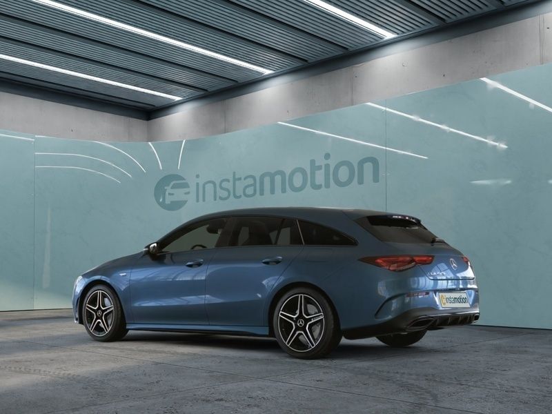 Gebraucht Mercedes CLA250e 160 PS (117 kW) 2021 Blau Limousine