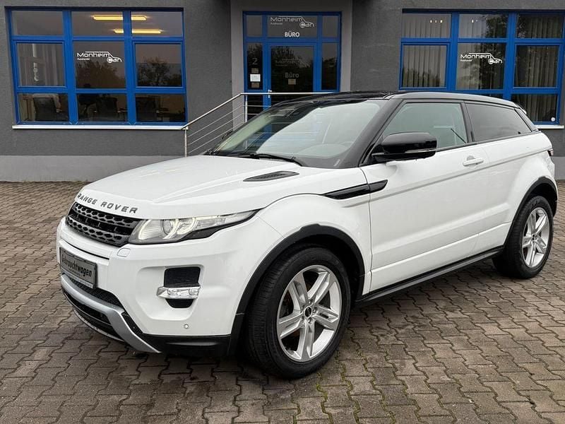 Weiß Gebraucht 2011 Land Rover Range Rover evoque Dynamic Coupé | 12.550 € (Guter Preis) - Bild 1/4