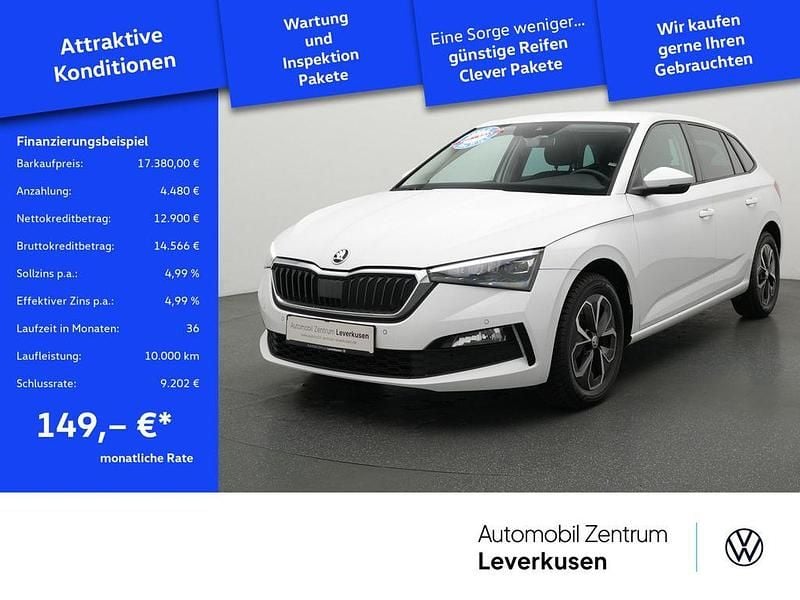 Weiss Gebraucht 2020 Skoda Scala Drive Kleinwagen | 17.380 € (Fairer Preis) - Bild 1/4