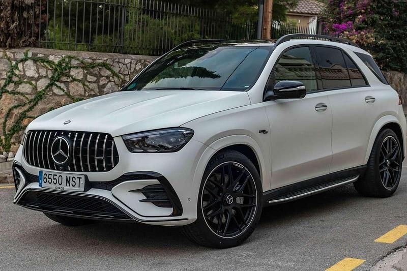 Weiß Gebraucht 2024 Mercedes GLE53 AMG AMG SUV | 94.500 € (Superpreis) - Bild 1/4