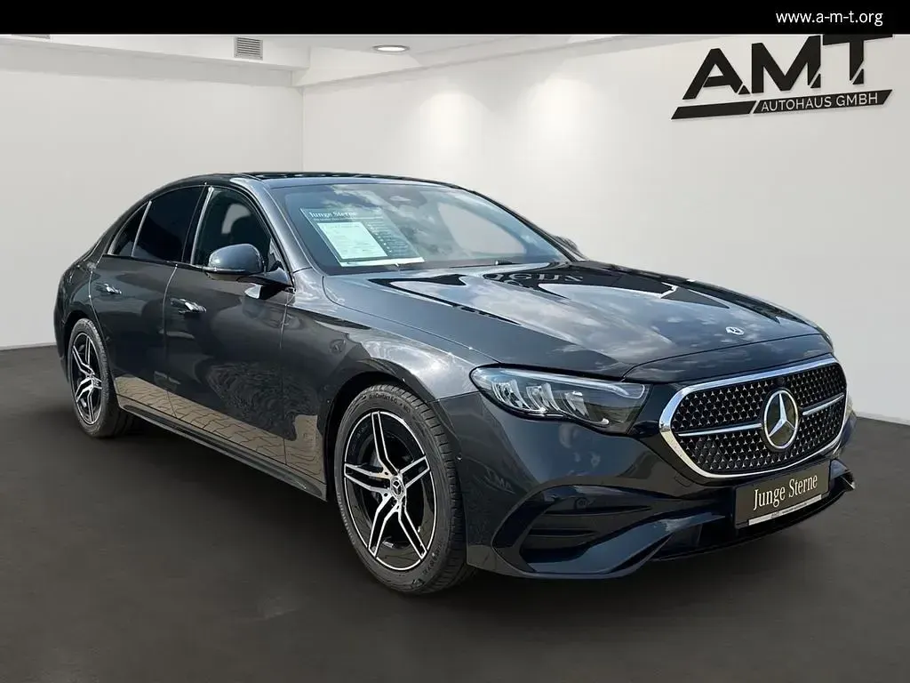 Gebraucht Mercedes E220 AMG line 197 PS (144 kW) 2025 Lack graphitgrau Limousine