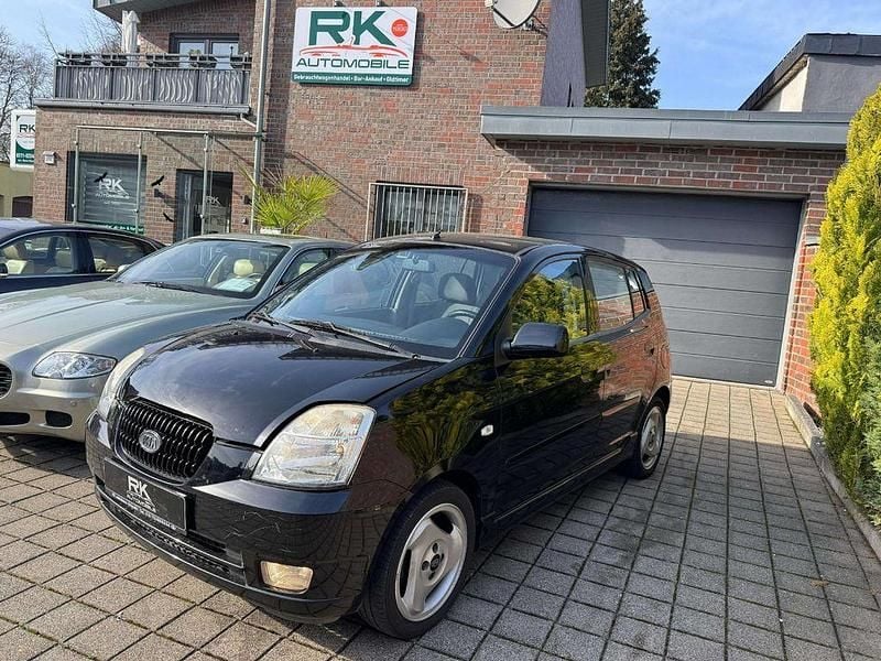 Gebraucht Kia Picanto EX 65 PS (47 kW) 2004 Galaxyschwarz Kleinwagen