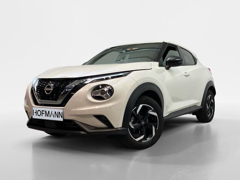 Brilliant white (m) Gebraucht 2024 Nissan Juke N-Connecta SUV | 19.625 € (Fairer Preis) - Bild 1/3