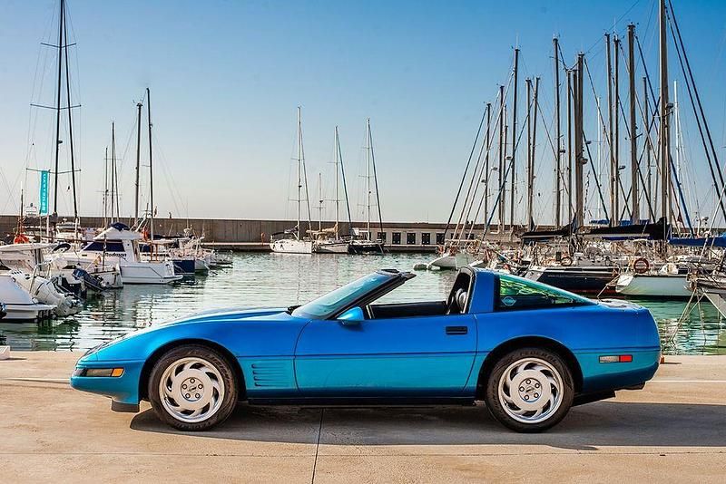 Gebraucht Corvette C4 354 PS (260 kW) 1990 Blau Cabrio