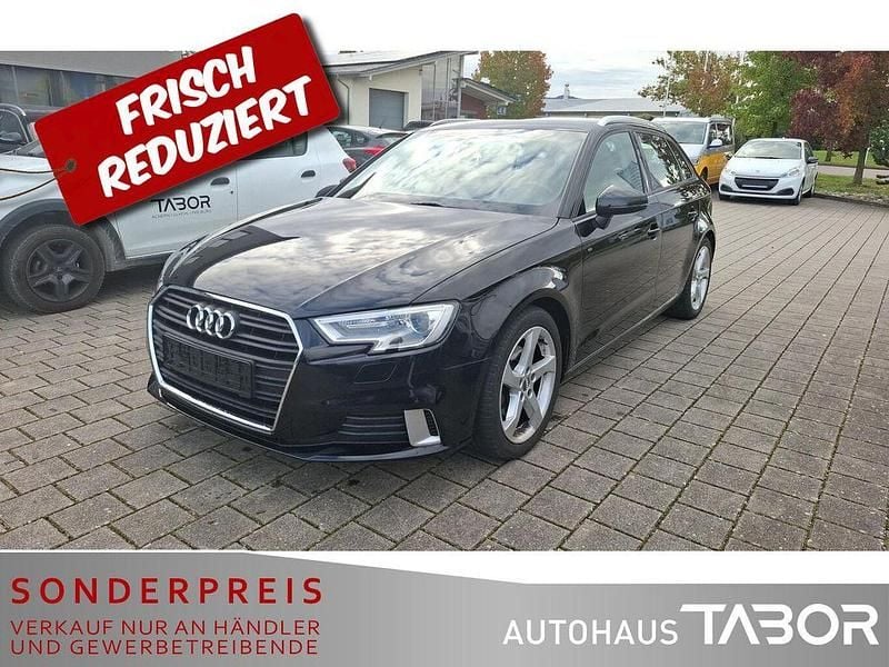 Schwarz Gebraucht 2018 Audi A3 Sportback Sport Limousine | 15.385 € (Guter Preis) - Bild 1/4