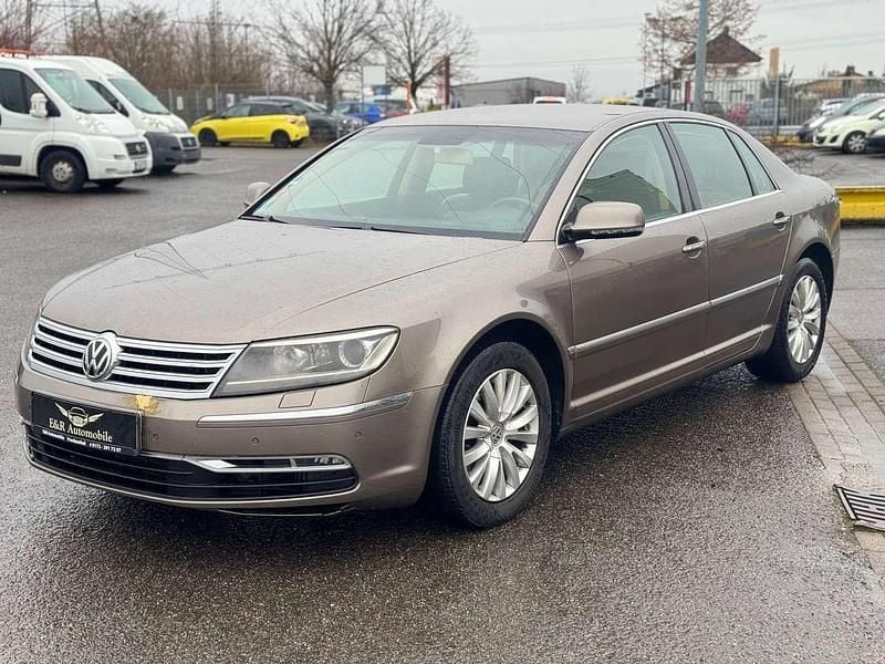 Cairo grey metallic Gebraucht 2012 VW Phaeton Limousine | 6.499 € (Superpreis) - Bild 1/4