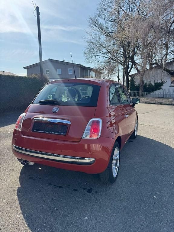 Gebraucht Fiat 500 Lounge 69 PS (50 kW) 2008 Orange Kleinwagen