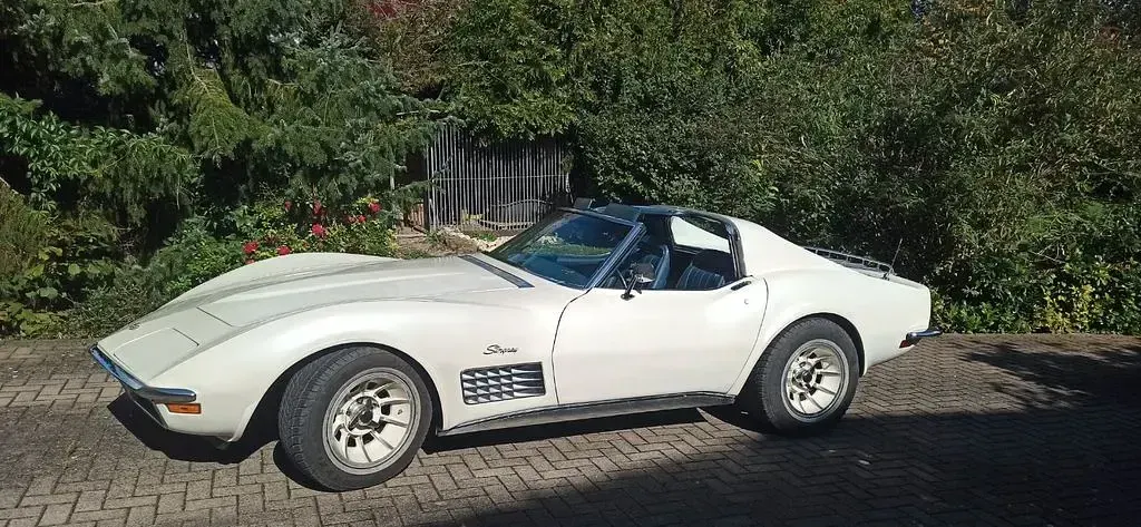 Gebraucht Corvette C3 271 PS (199 kW) 1971 Weiß Cabrio