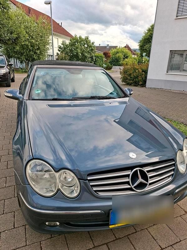 Blau Gebraucht 2004 Mercedes CLK200 Cabrio | 6.900 € (Guter Preis) - Bild 1/4