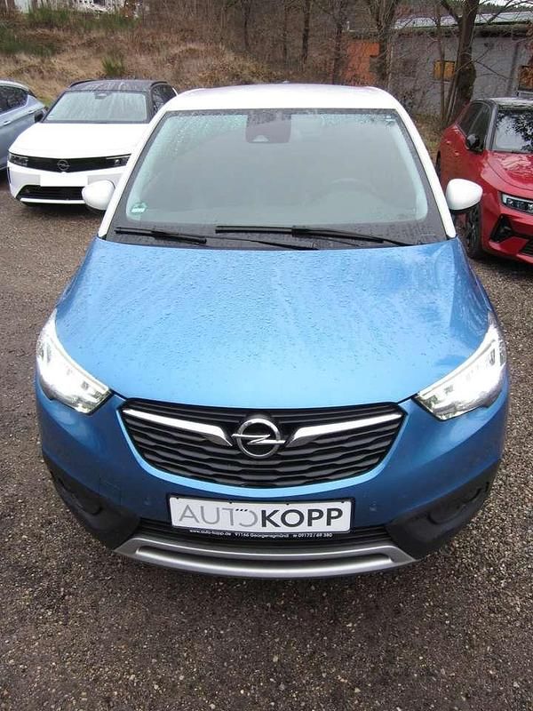 Gebraucht Opel Crossland X Innovation 120 PS (88 kW) 2017 Arktisblaumetallic SUV