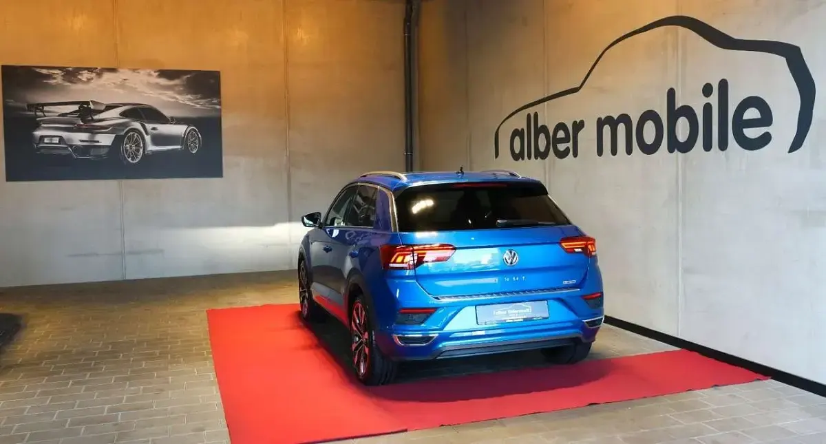 Gebraucht VW T-Roc Sportline 190 PS (139 kW) 2018 Blau SUV