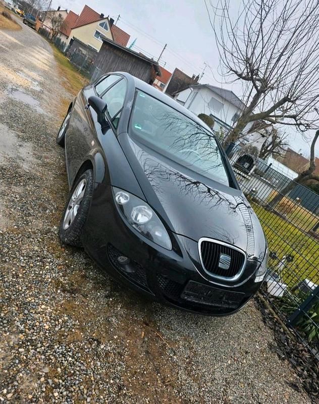 Gebraucht Seat Leon 105 PS (77 kW) 2008 Schwarz Kleinwagen