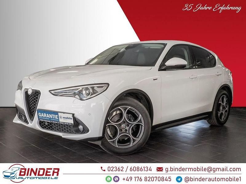 Weiß Gebraucht 2020 Alfa Romeo Stelvio Sprint SUV | 22.499 € (Etwas zu teuer) - Bild 1/4